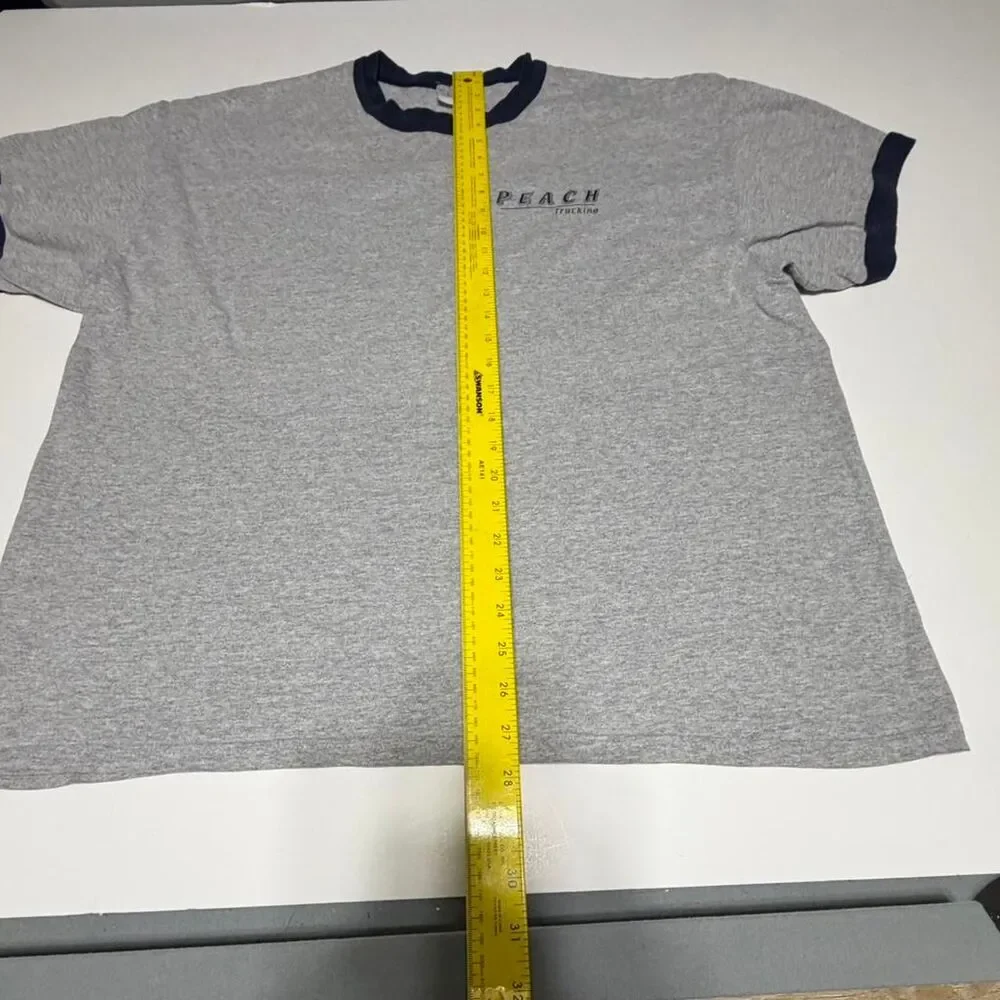 Independent Men's Grey and Blue T-shirt - Picture 5 of 6